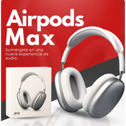 Audífonos Inalámbricos AIRMAX P9 Over-Ear Bluetooth Diadema, HiFi, Micrófono