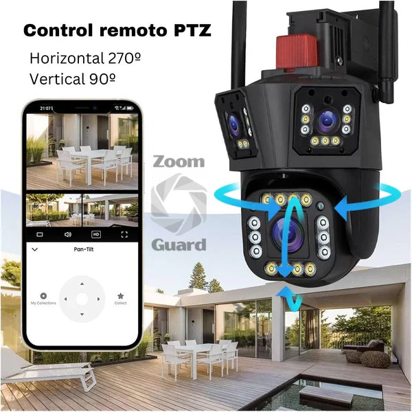 Zoom Guard - Cámara de Seguridad con IA Gemini + Memoria ilimitada