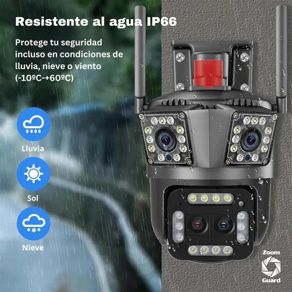 Zoom Guard - Cámara de Seguridad con IA Gemini + Memoria ilimitada